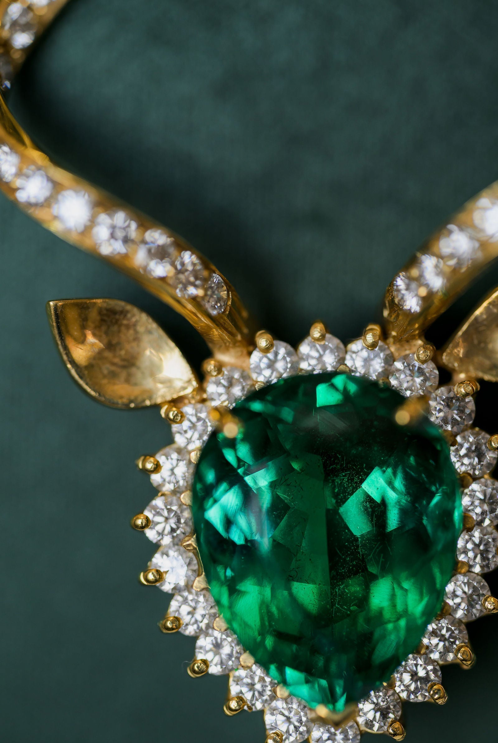 Emerald KUDU Pendant