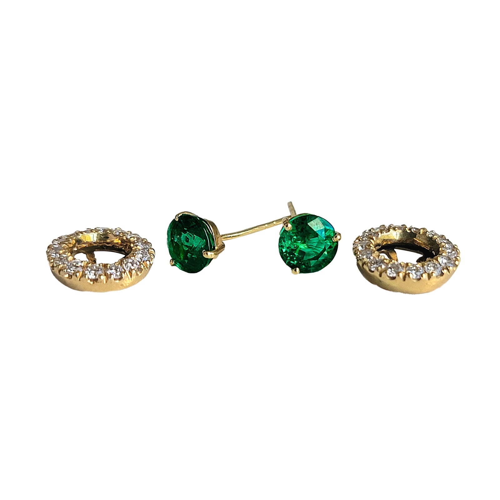Emerald Studs
