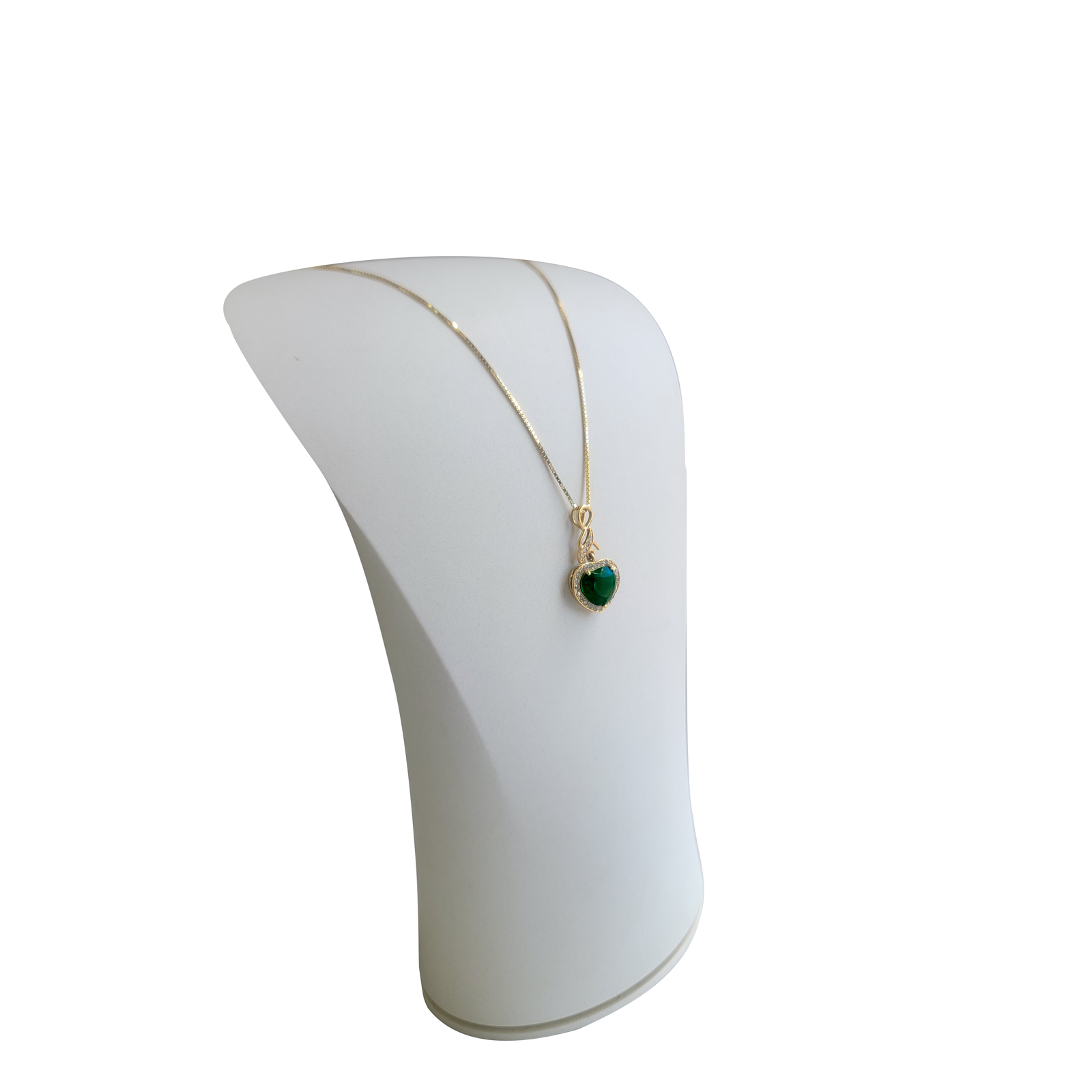 Emerald Heart Pendant