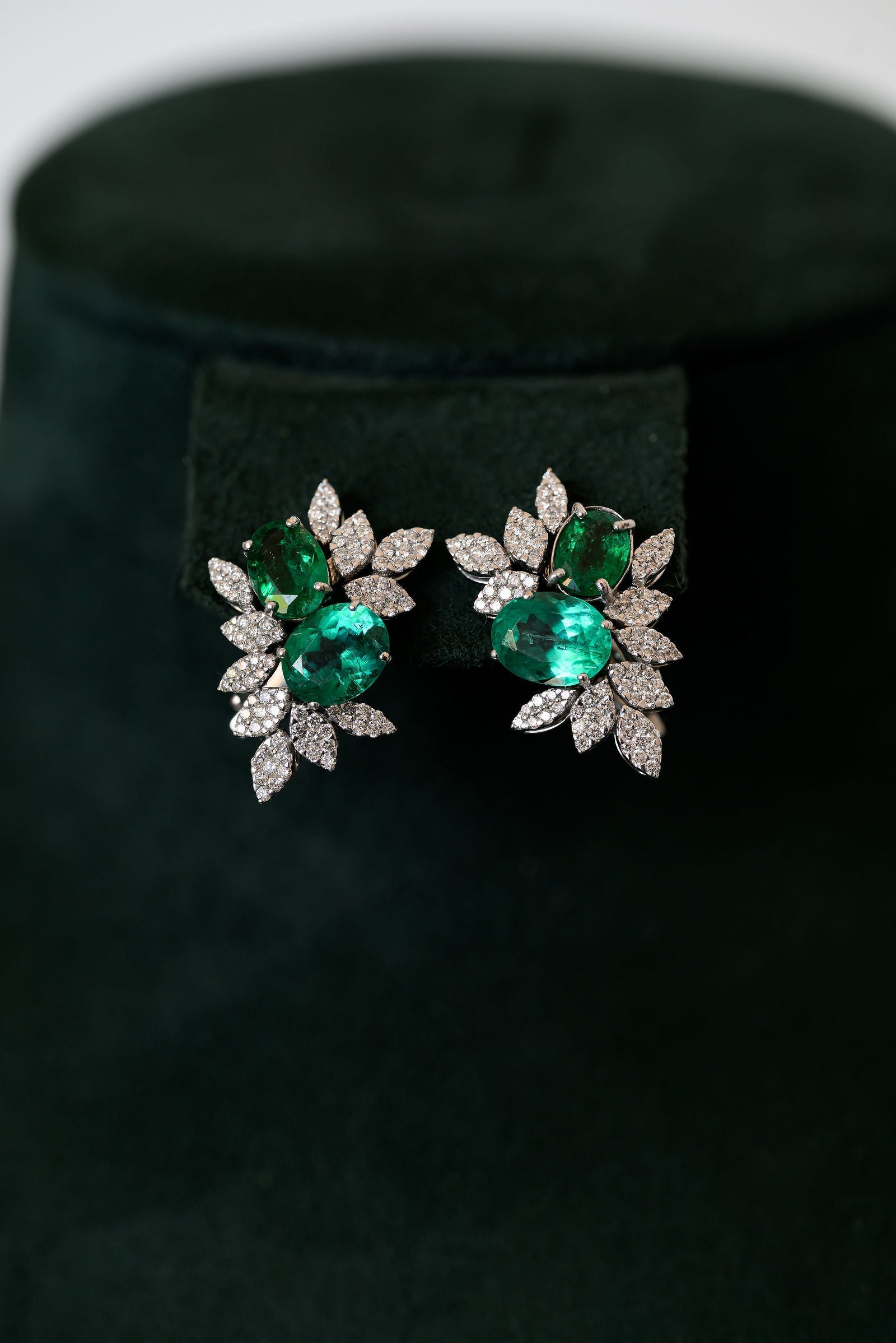 Emerald Studs