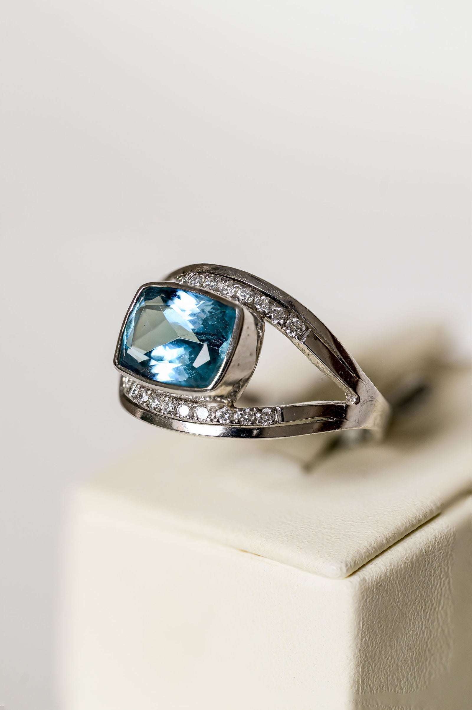 Aquamarine Ring