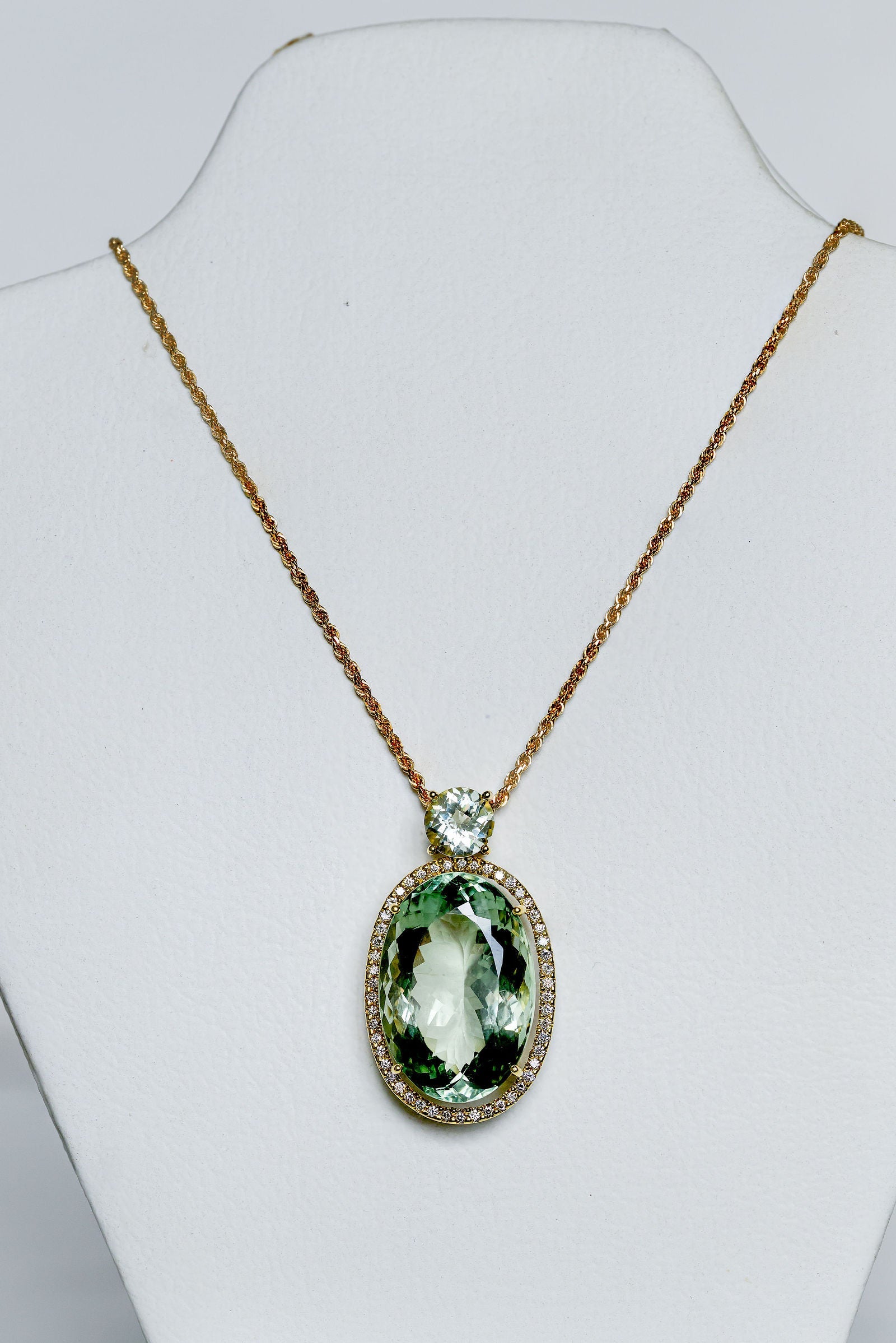 Prasiolite Pendant
