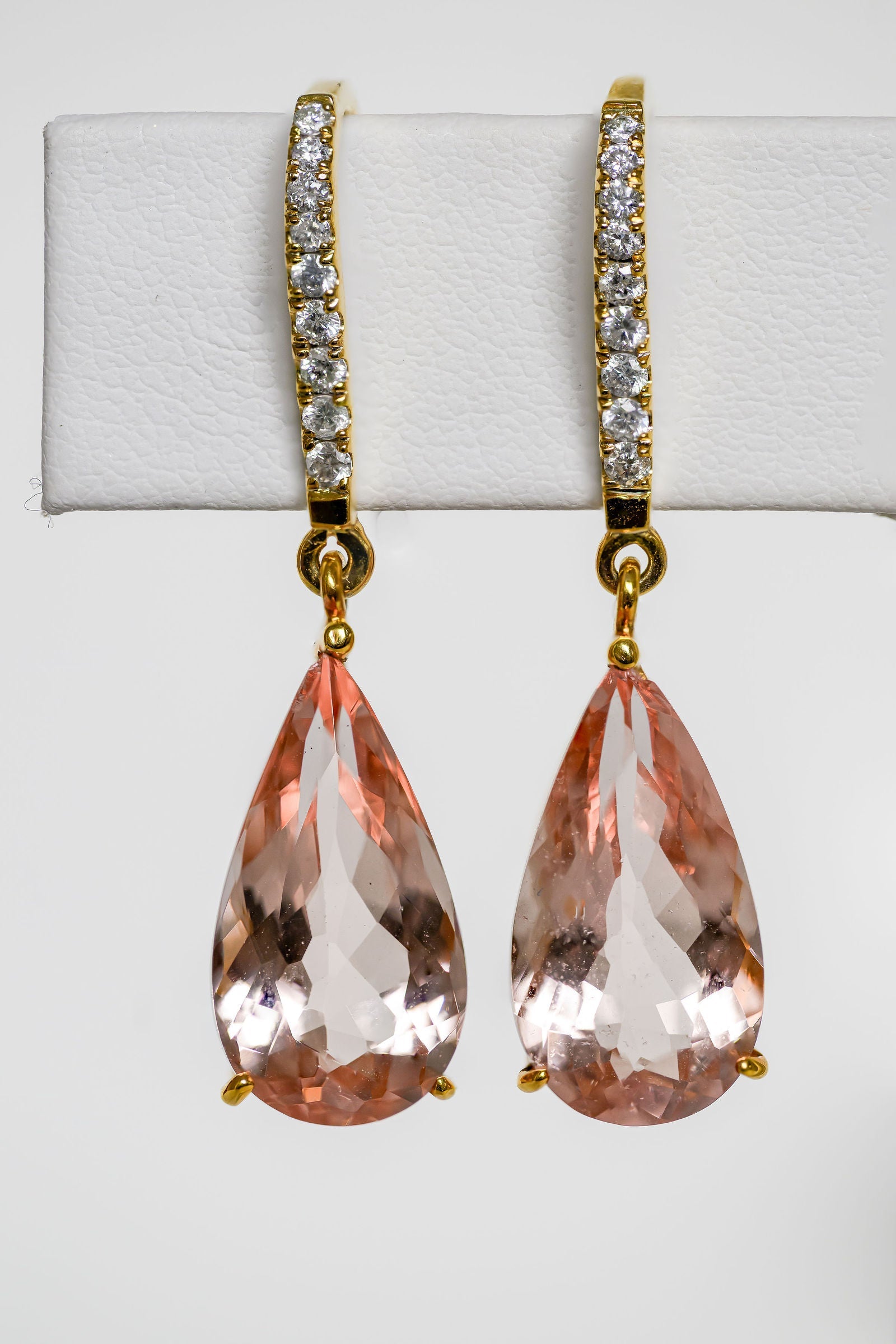Morganite Earrings