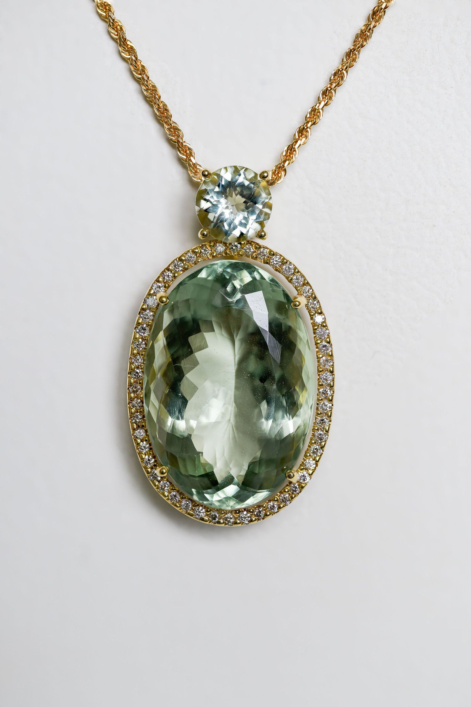 Prasiolite Pendant