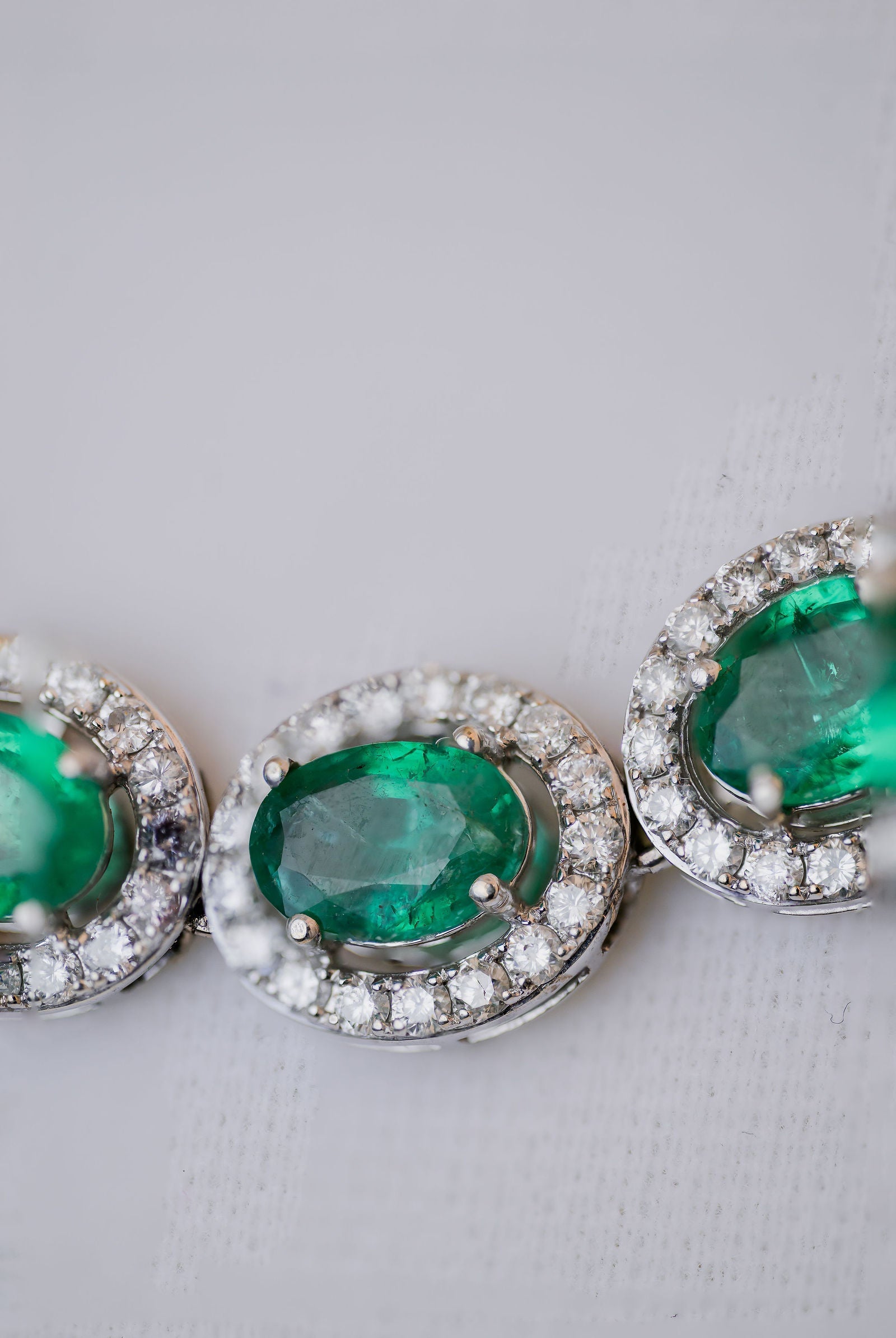 Emerald Pave Necklace