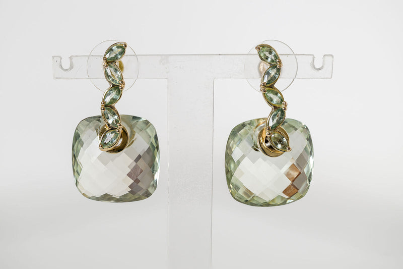 Prasiolite Earrings