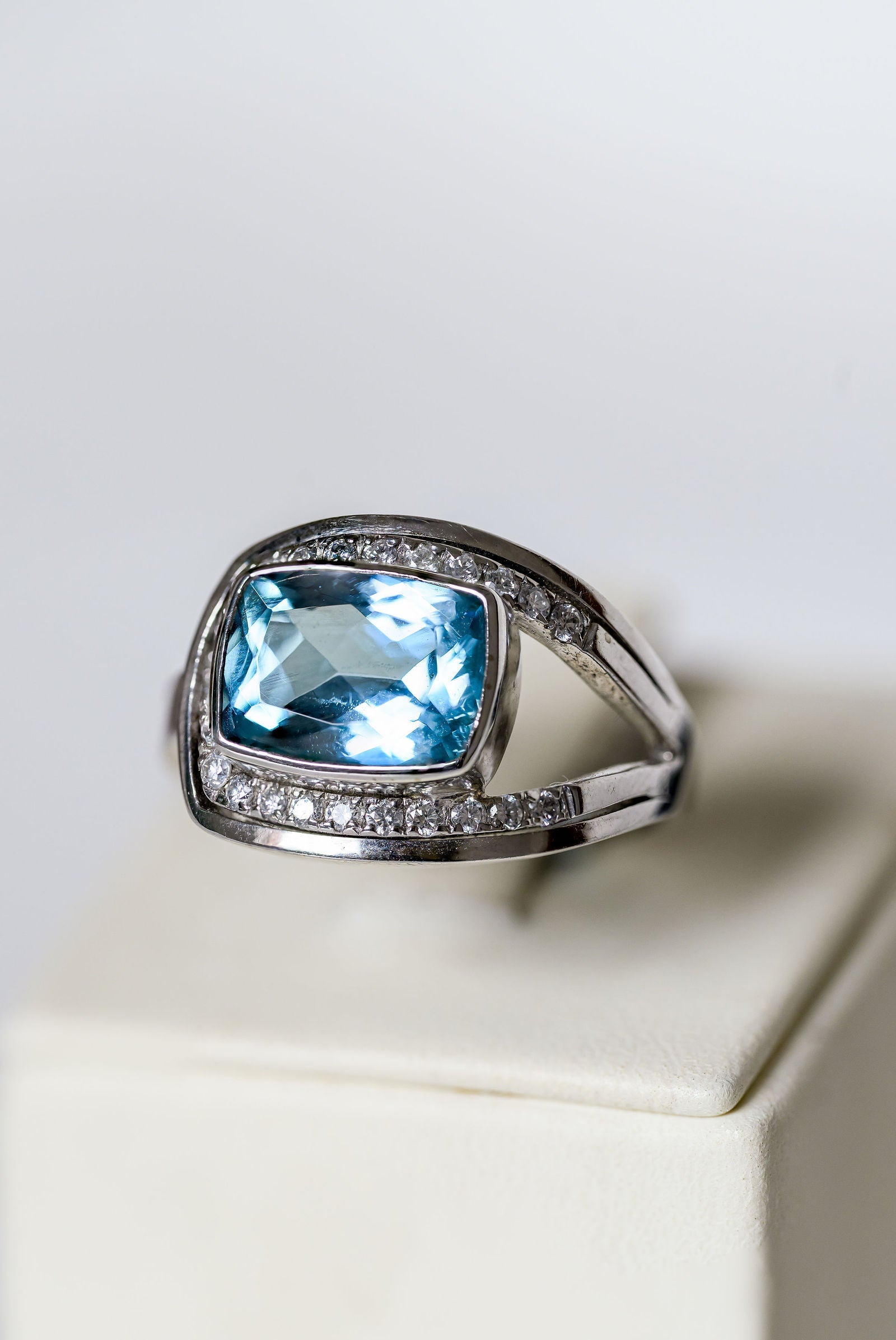 Aquamarine Ring