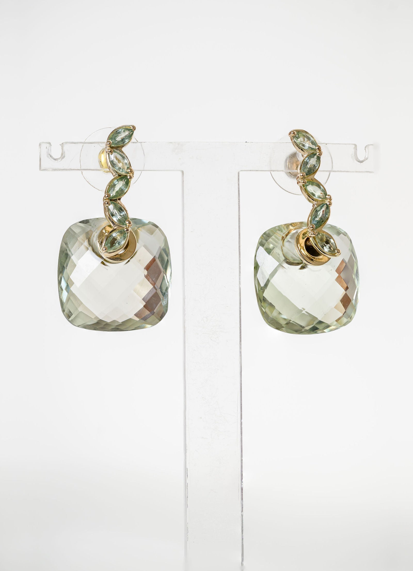 Prasiolite Earrings