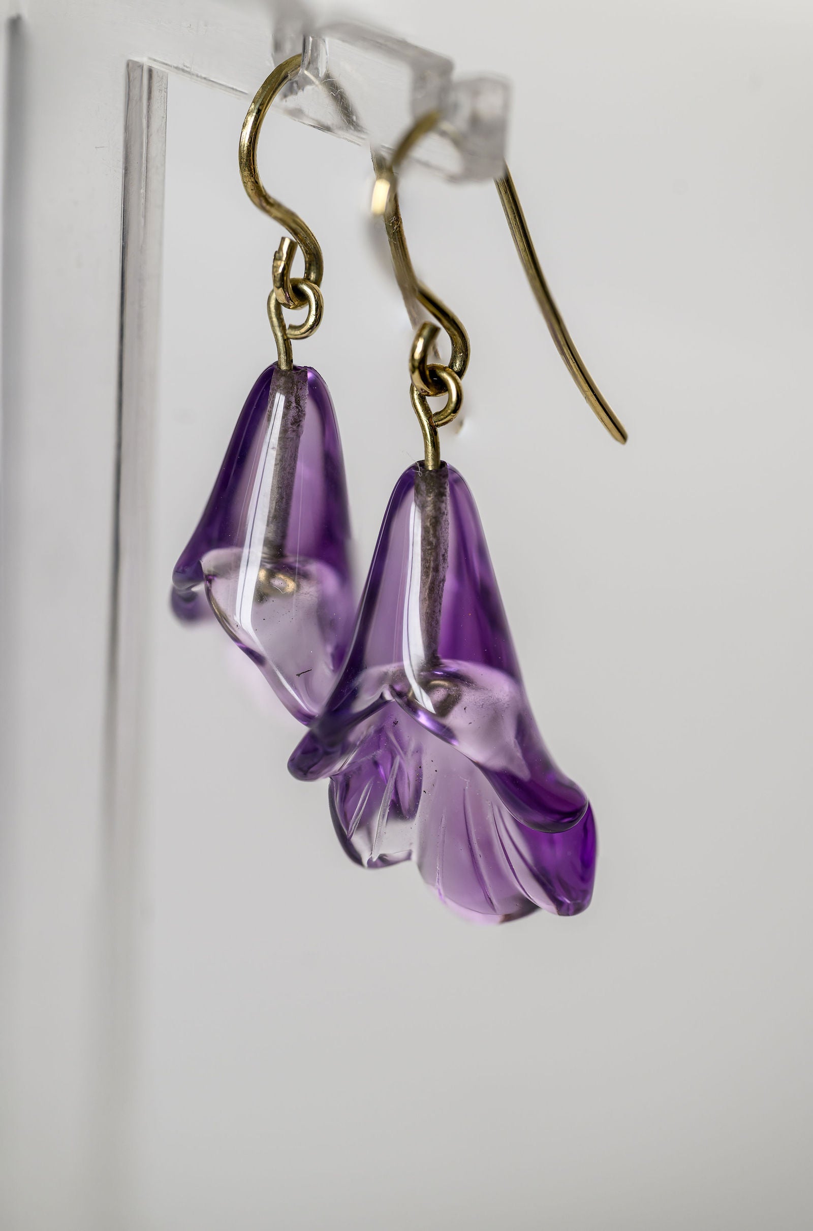 Amethyst Jacaranda Charms