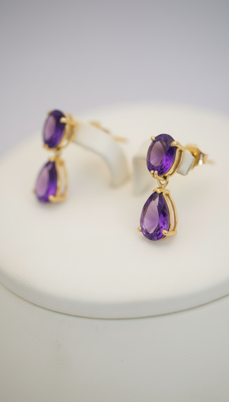 Amethyst Earrings