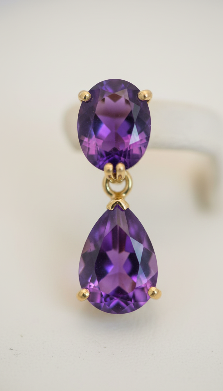 Amethyst Earrings