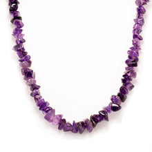 Amethyst Tumbled Beaded Necklace