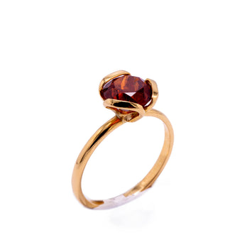 Garnet Bud Ring