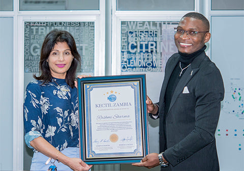 Jewel of Africa CEO Receives a Lifetime Mentor Award from Knowles Educational and Charitable Trust for International Leadership (Kectil)