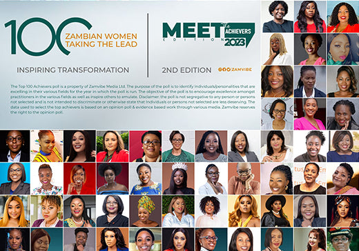 Rashmi Listed in Top 100 Zambian Women Taking The Lead