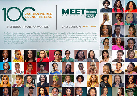 Rashmi Listed in Top 100 Zambian Women Taking The Lead