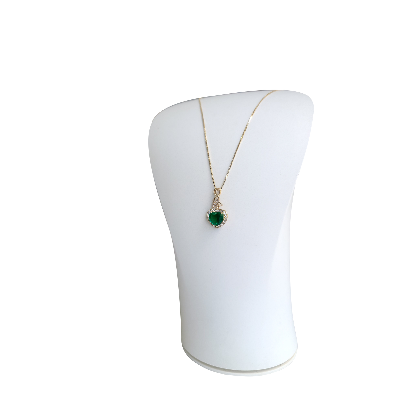 Emerald Heart Pendant