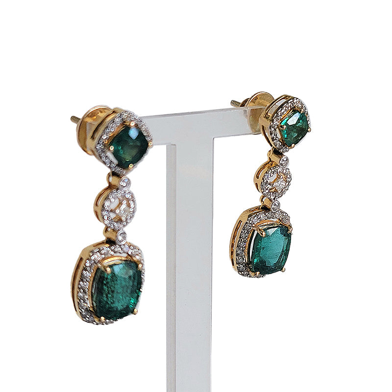 Emerald Earrings
