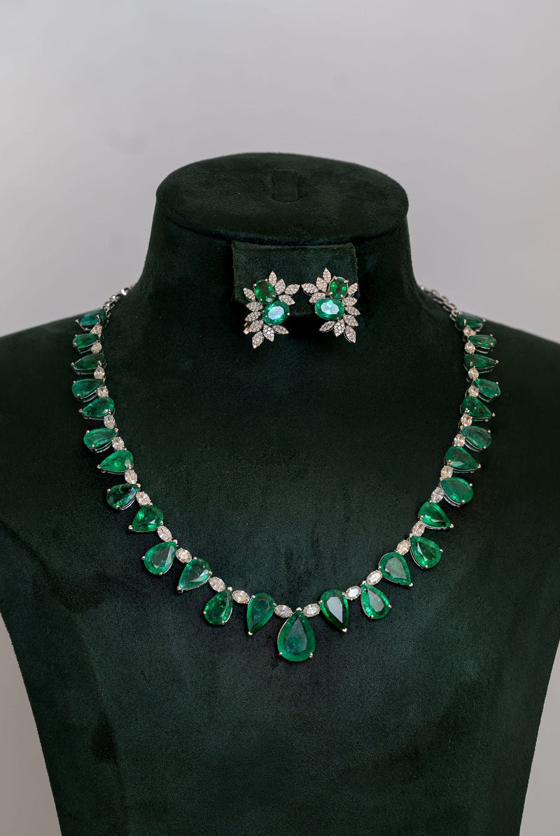 Emerald Studs