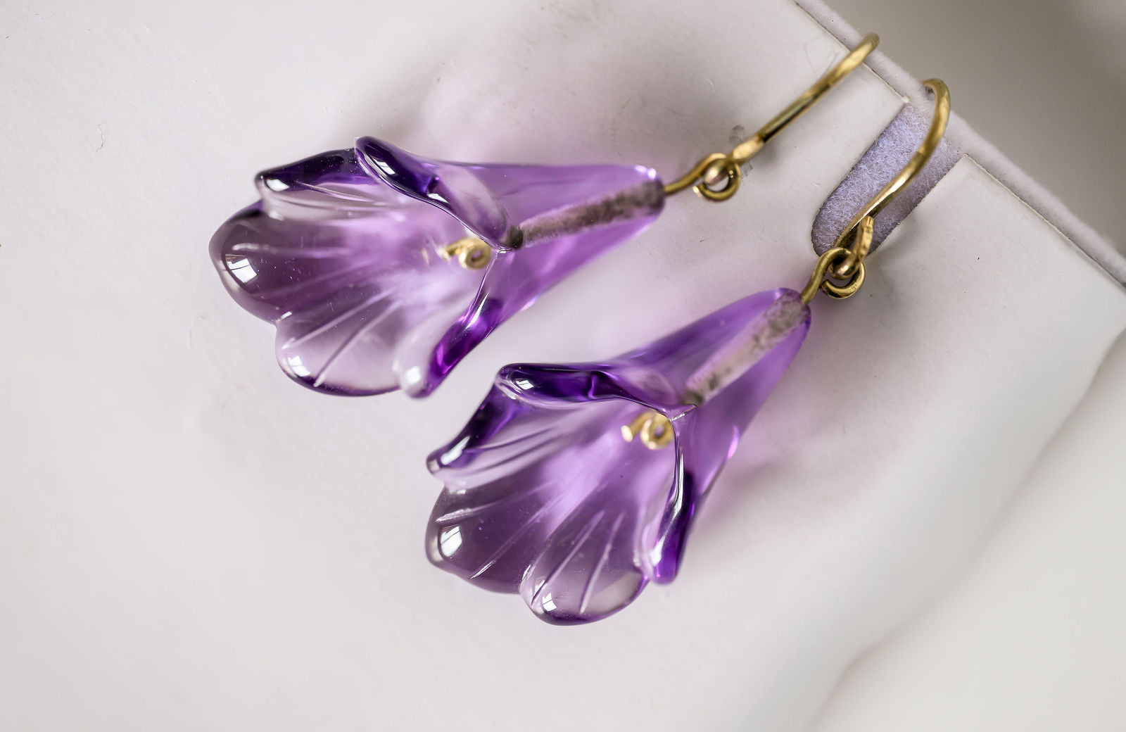 Amethyst Jacaranda Charms