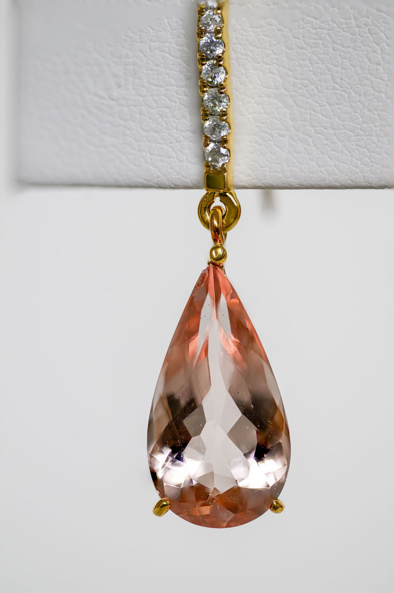 Morganite Earrings