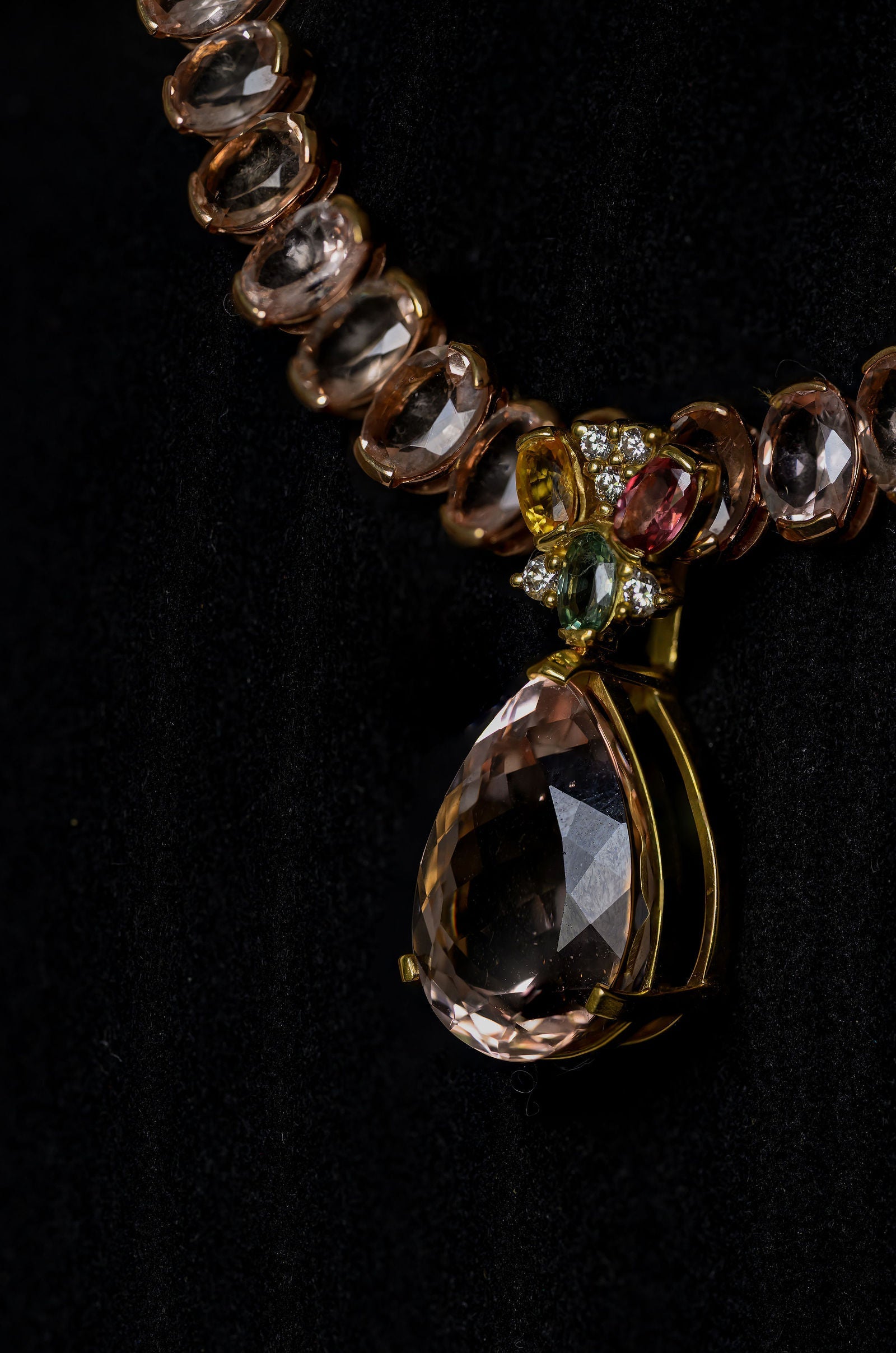 Multi Gem Bujin Pendant