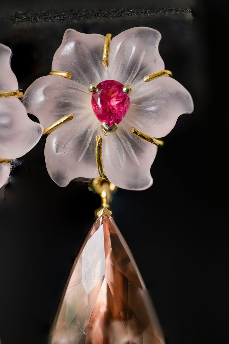 Morganite Earrings