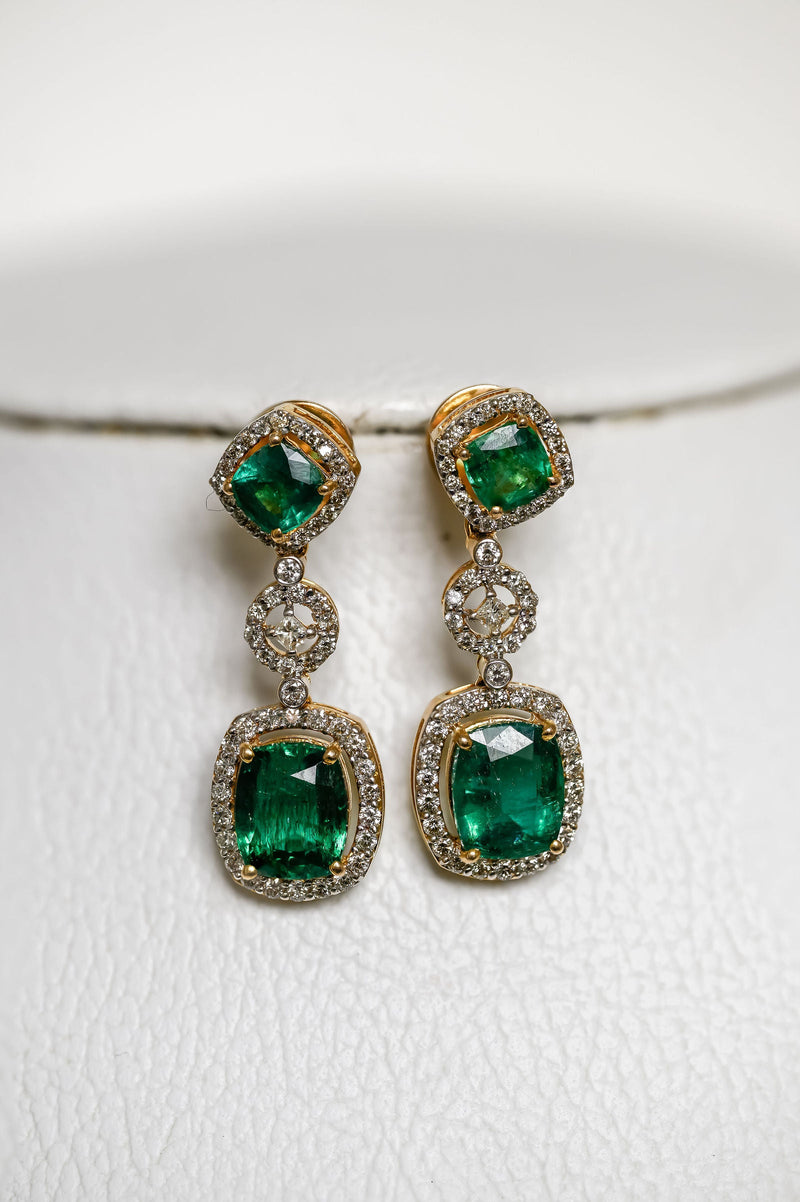 Emerald Earrings