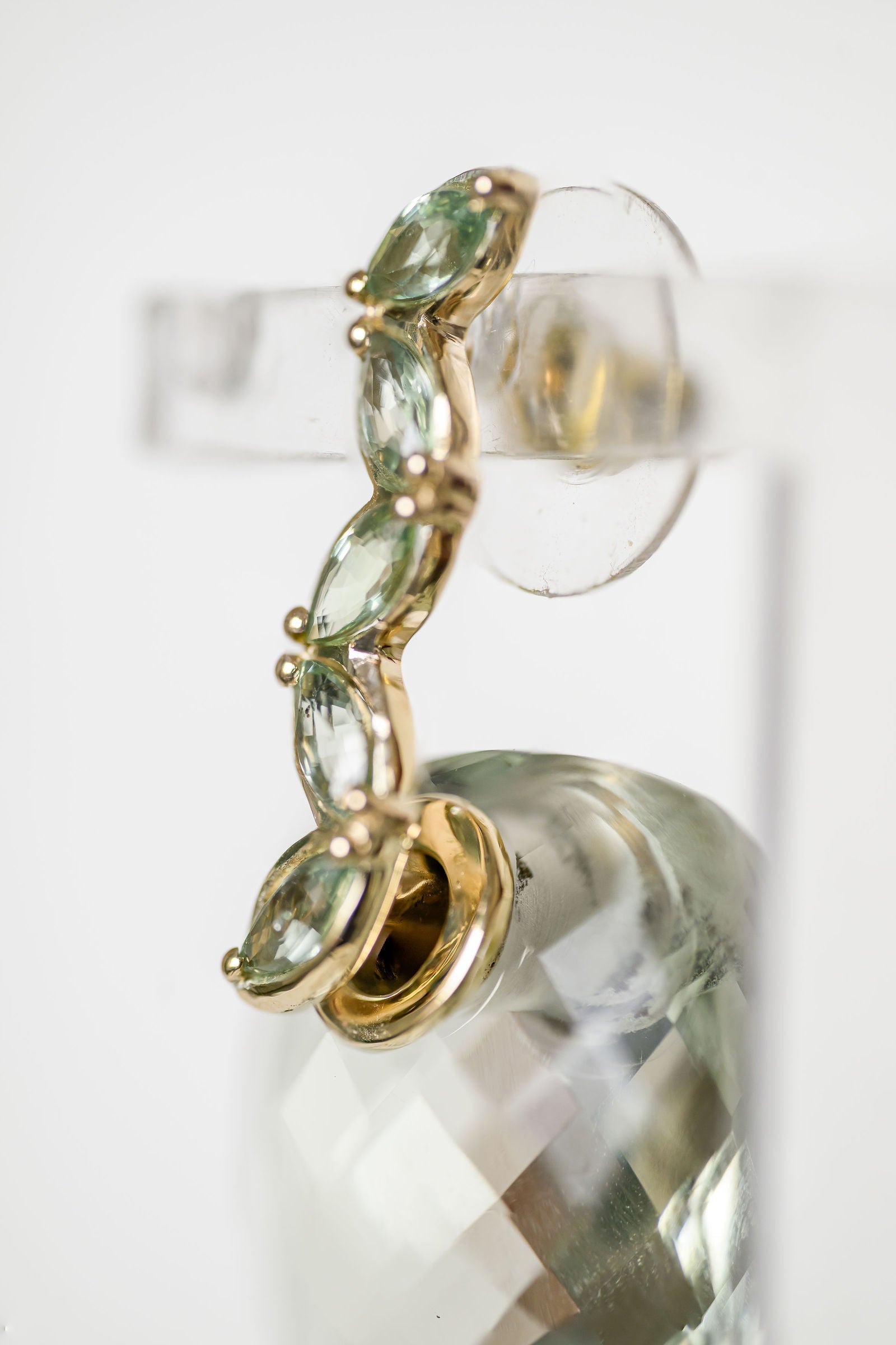 Prasiolite Earrings