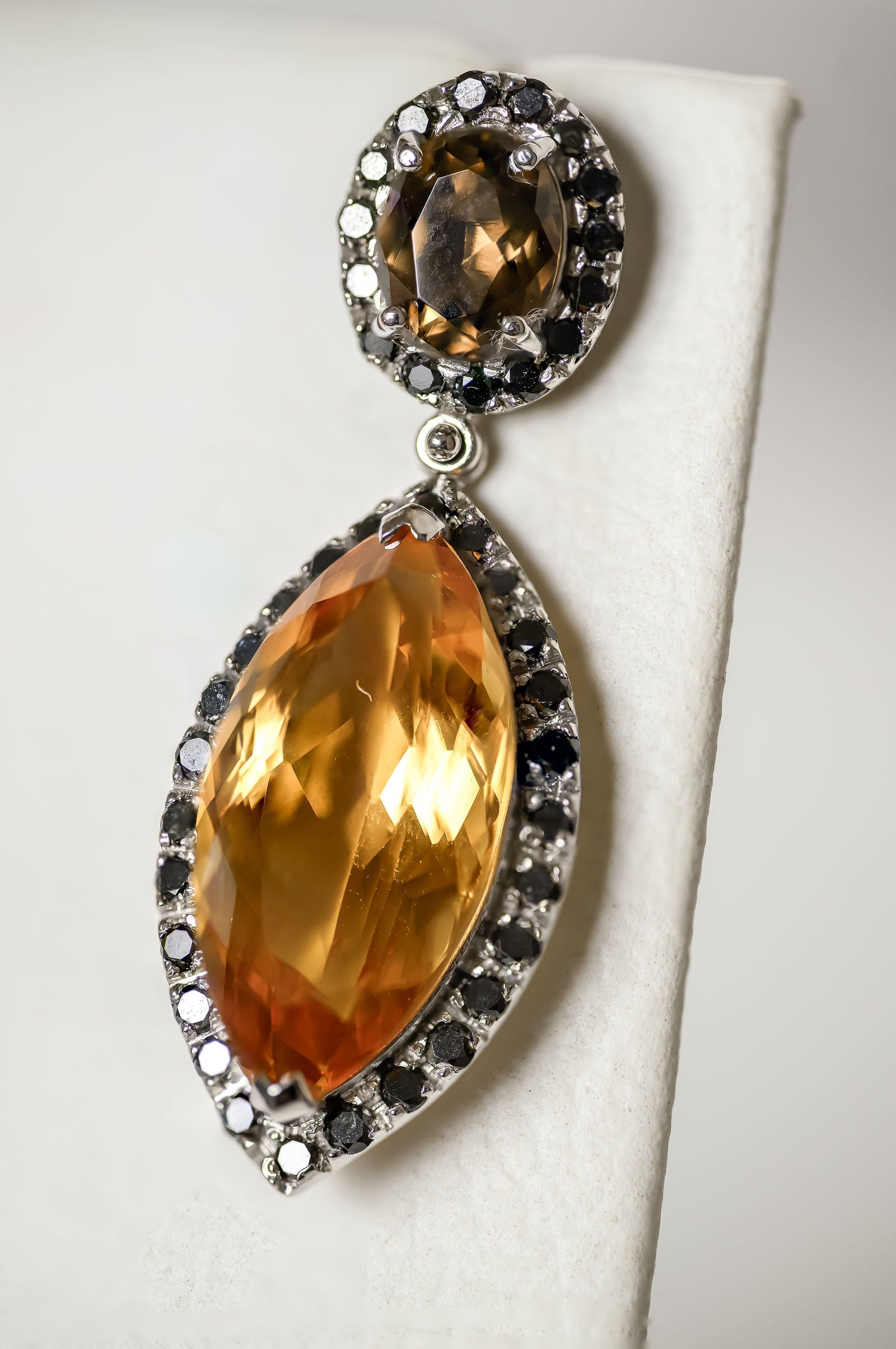 Citrine Girdle Earrings