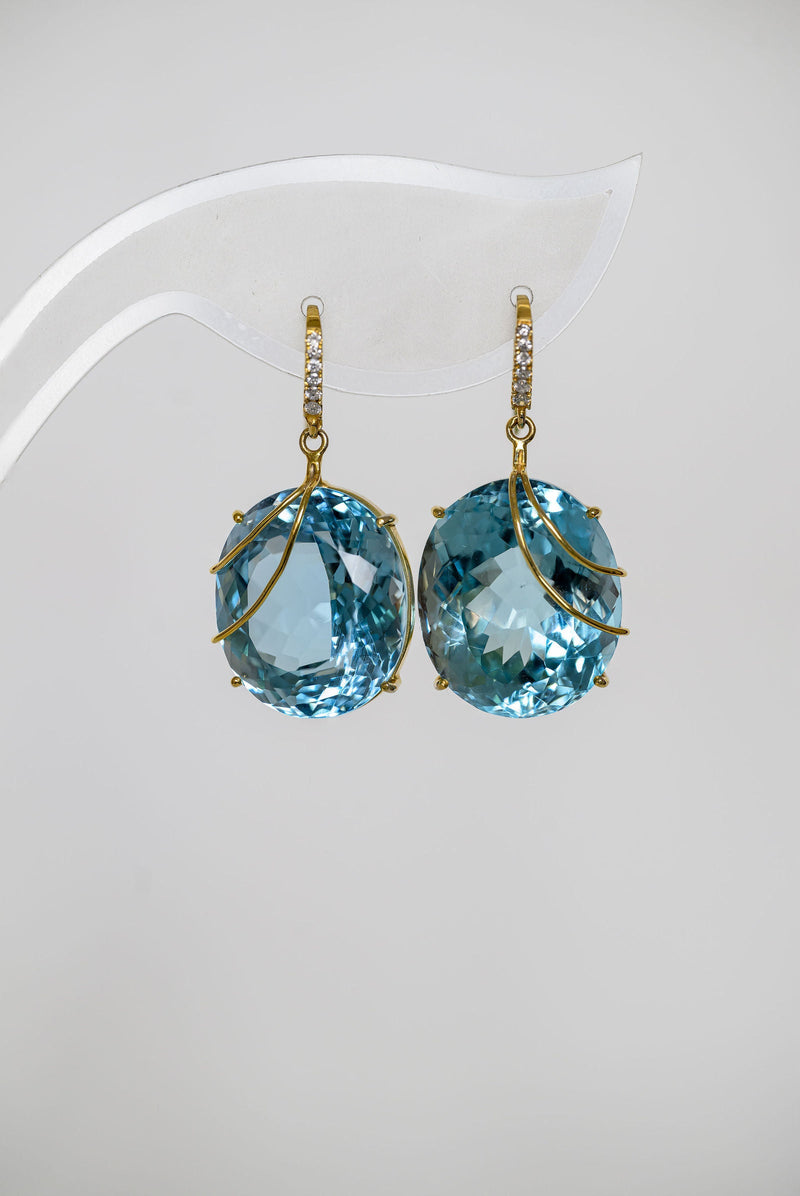 Aquamarine Earrings