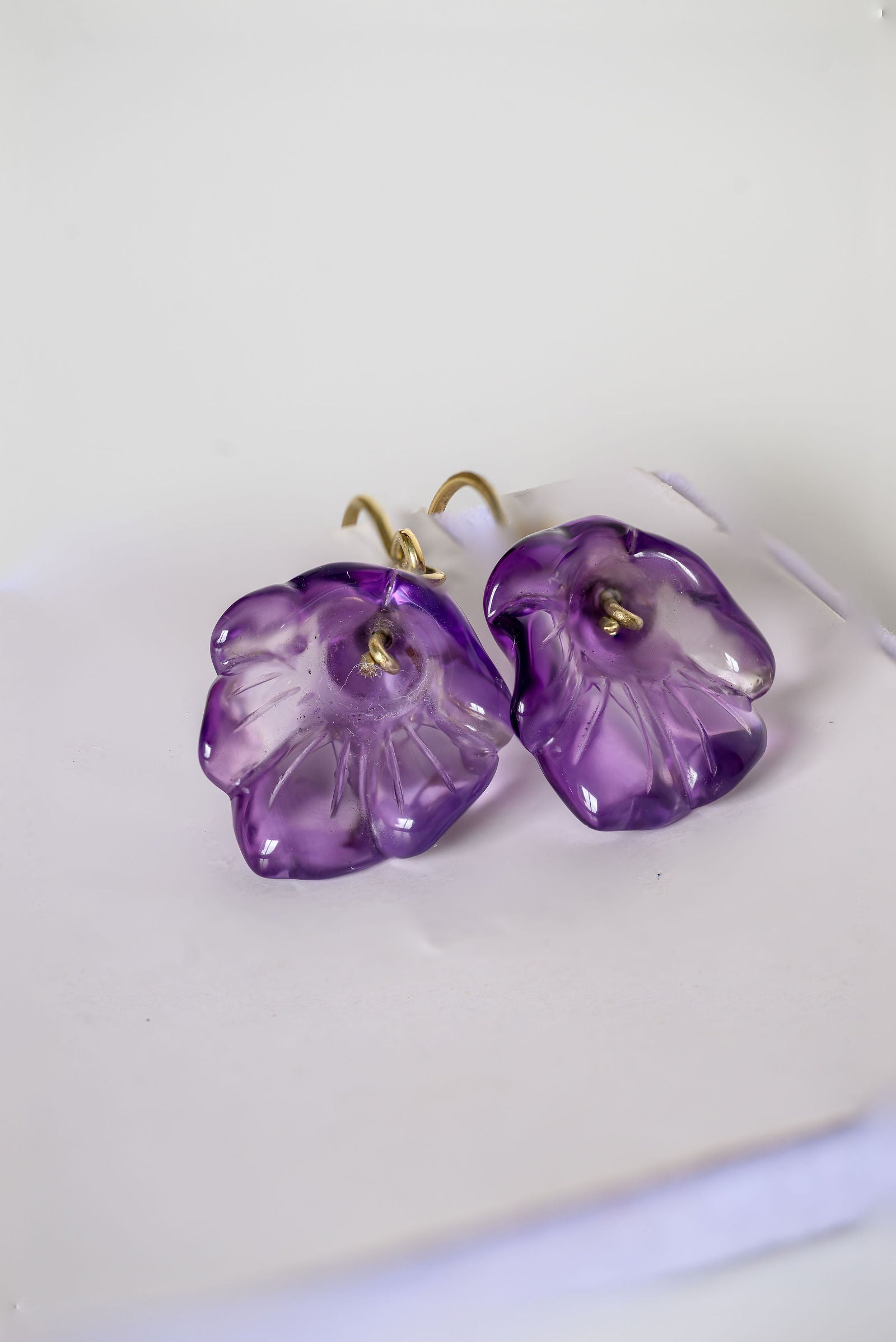 Amethyst Jacaranda Charms