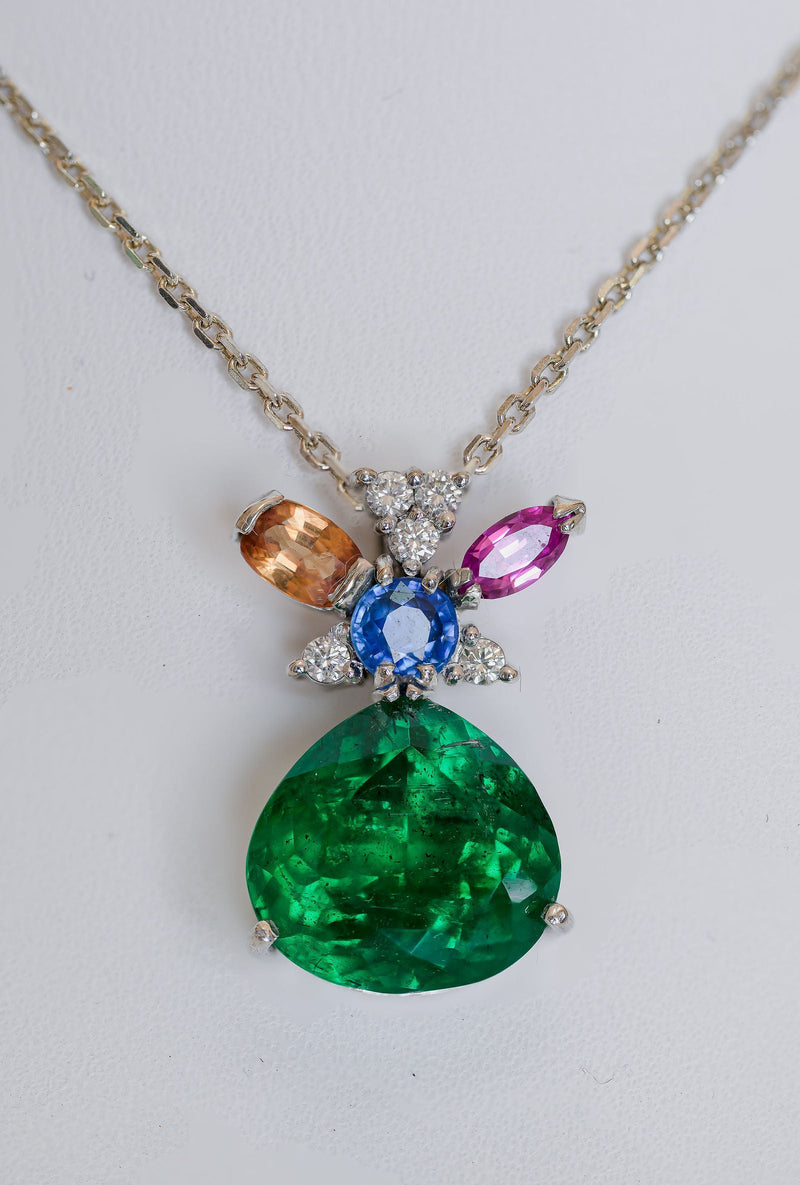 Emerald Bu -Jin Pendant