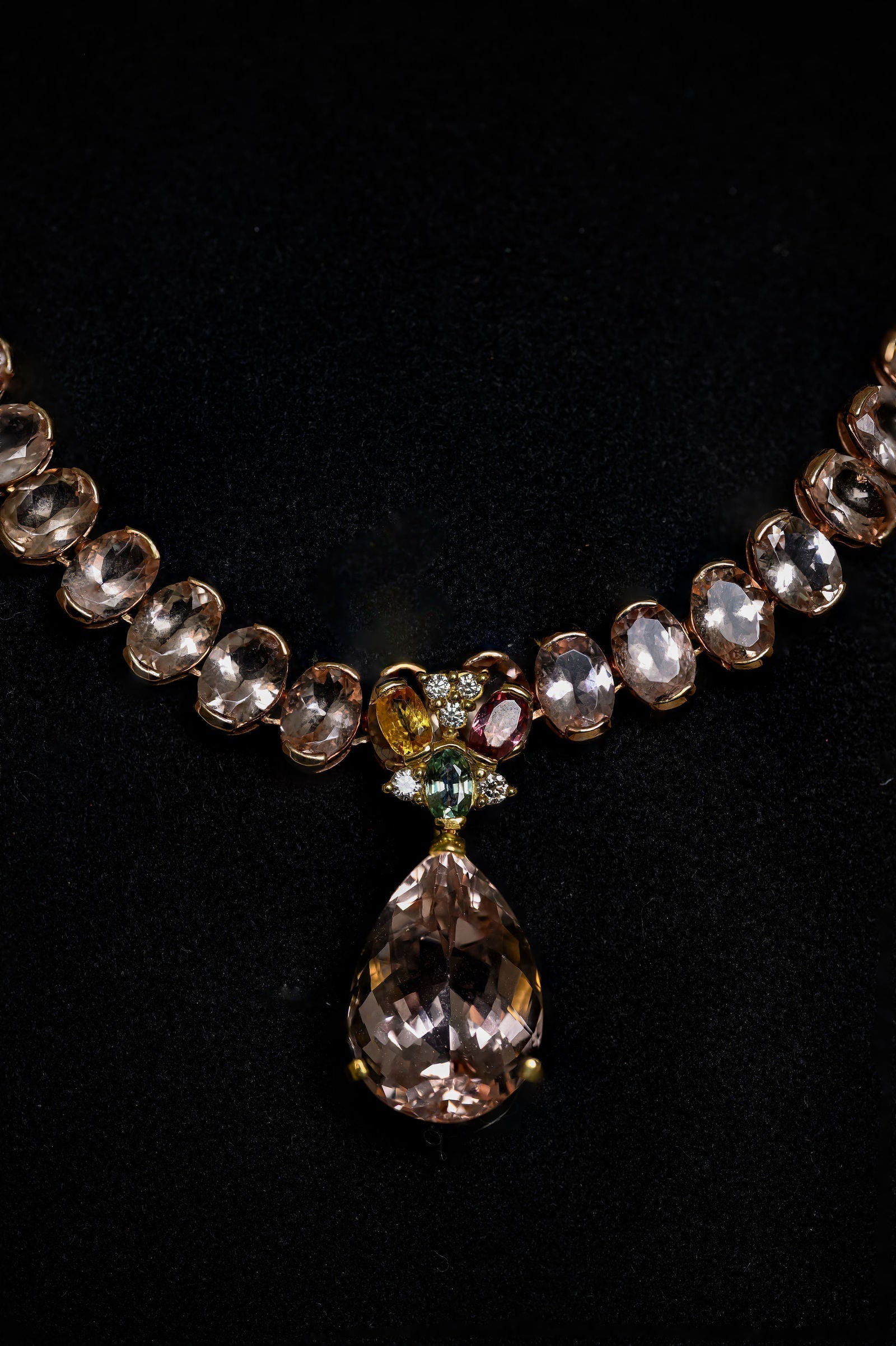 Multi Gem Bujin Pendant