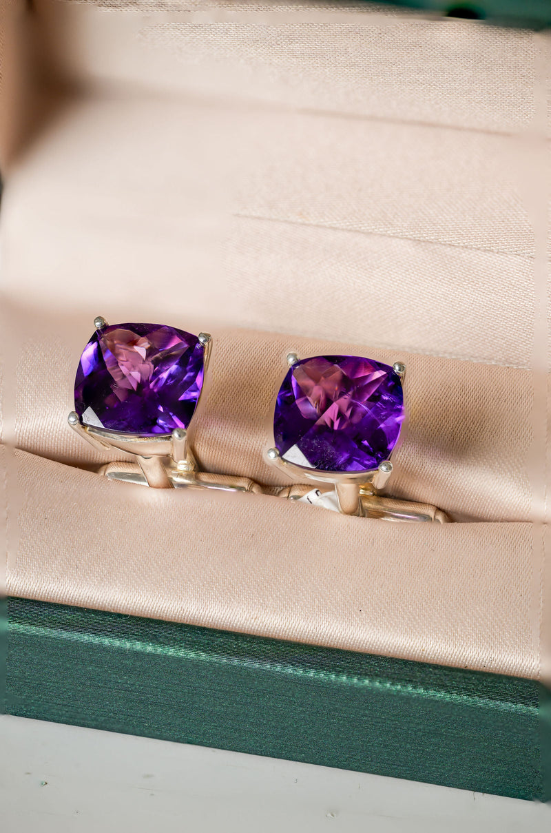 Amethyst Cufflinks