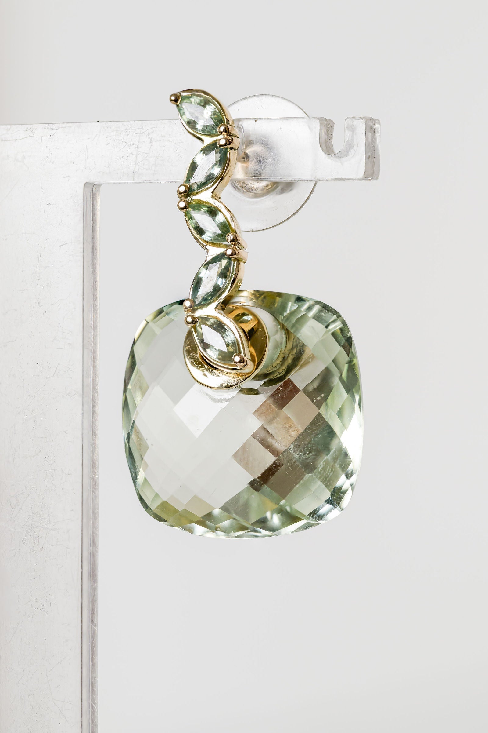 Prasiolite Earrings