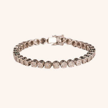 Diamonds Bezel Bracelet