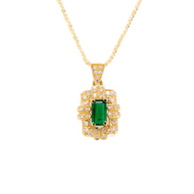 Emerald Pierine Pendant