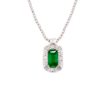 Emerald Frame Pendant