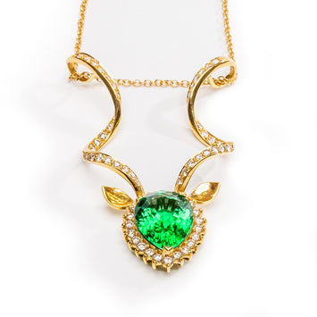 Emerald Kudu Heritage Pendant