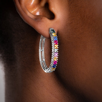 Multicolour Cylon Earrings