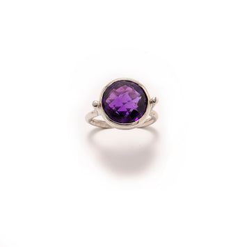Amethyst Bottle Ring