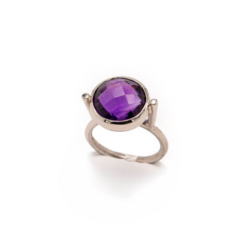 Amethyst Bottle Ring