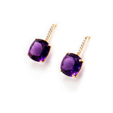 Amethyst Cage Earrings