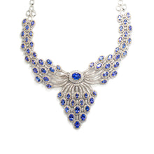 Tanzanite Peacock Necklace