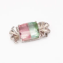 Tourmaline Bi-Colour Candy Pendant