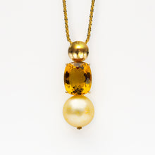 Golden Pearl & Citrine Set