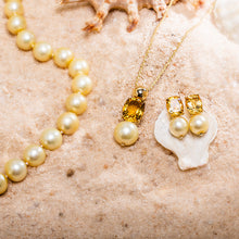 Golden Pearl & Citrine Set